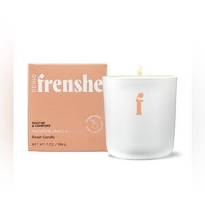 Being Frenshe Coconut & Soy Wax Blend Reset Candle (Cashmere Vanilla)